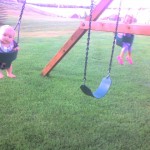 Mallory swinging #1